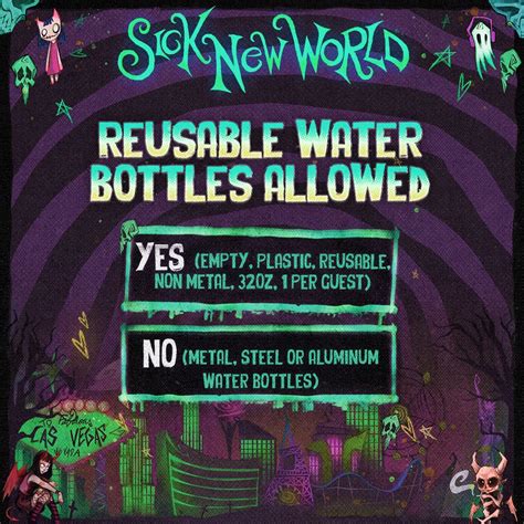 Sick New World Fest On Twitter HERE IS WHAT IS ALLOWED AND WHAT IS