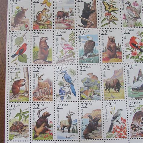 North American Wildlife Stamp Issue Cent Us Postage Stamps