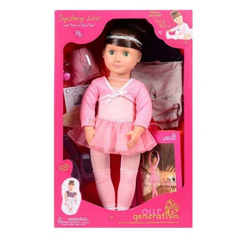 Our Generation Deluxe Sydney Lee Doll And Book Flitit