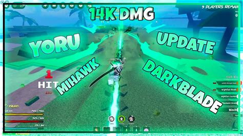 Gpo Update Mihawk S Weapon Yoru Darkblade K Dmg Youtube