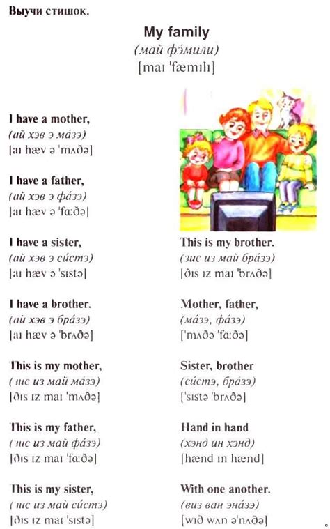 FAMILY / СЕМЬЯ - ENGLISH. ЛЕКСИЧЕСКИЕ ТЕМЫ - АНГЛИЙСКИЙ ЯЗЫК ДЛЯ САМЫХ ...