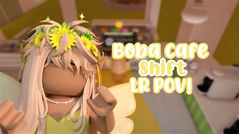 Boba Cafe Shift Lr Senior Barista Cashier Kitchen Pov Roblox