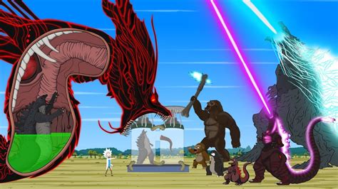 Godzilla Kong Vs Titanus Tiamat El Gran Maja Who Is The King Of