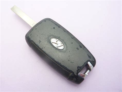 Oem Hyundai Santa Fe Flip Keyless Entry Remote Fob Worn New