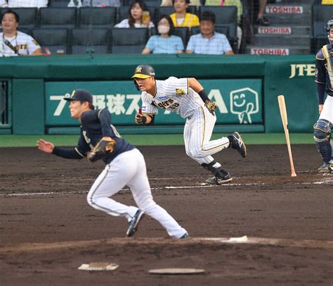 阪神・前川 甲子園初スタメンで存在感キラリ オリ・由伸から無安打も 「一本出せるように」― スポニチ Sponichi Annex 野球