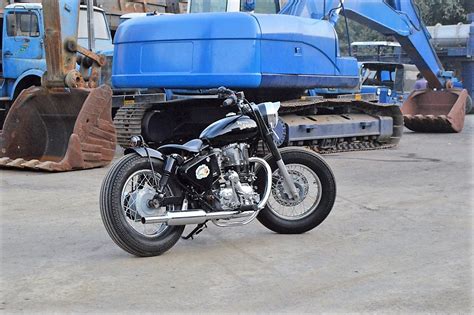 Dopamine Royal Enfield Machismo 500 Bobber By Lazybone Motorcycles