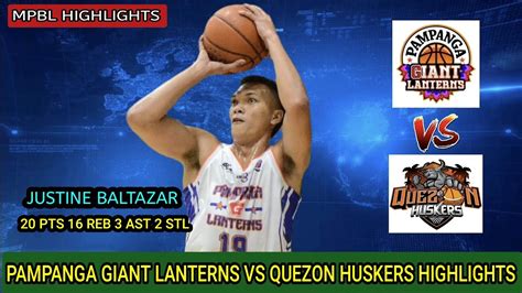 Pampanga Giant VS Quezon Huskers Highlights MPBL 2023 Regular Season