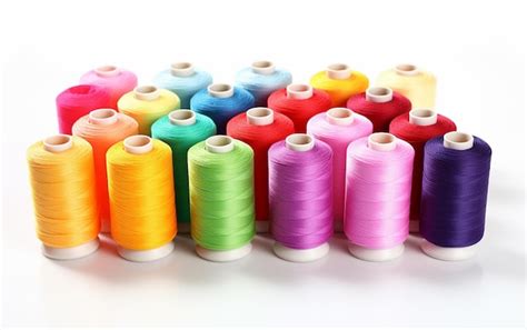 Premium Photo Isolated White Background Colorful Thread Spool