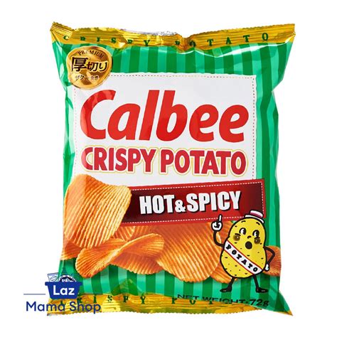 Calbee Crispy Hot And Spicy Potato Chips Laz Mama Shop Lazada Singapore