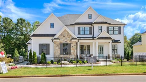 Inside A New Bdrm Bath Decorated Model Home In East Cobb Nw Of