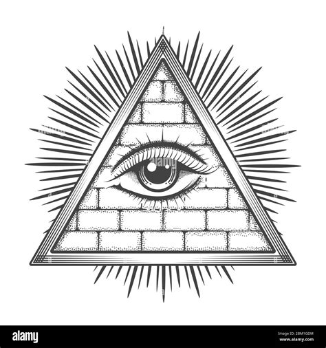 Illuminati All Seeing Eye Pyramid