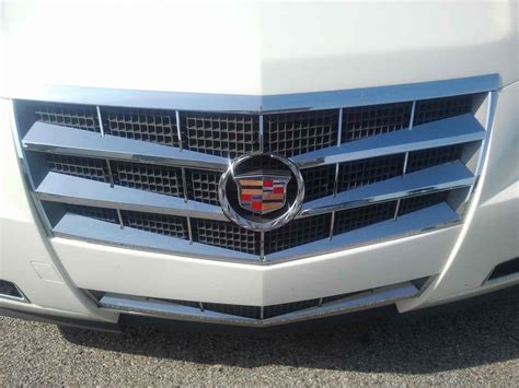 2008 2011 Cadillac CTS Chrome Grille Overlay Automotive Exterior