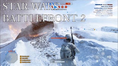 Star Wars Battlefront 2 Supremacy Hoth Rebel Sniper Gameplay No