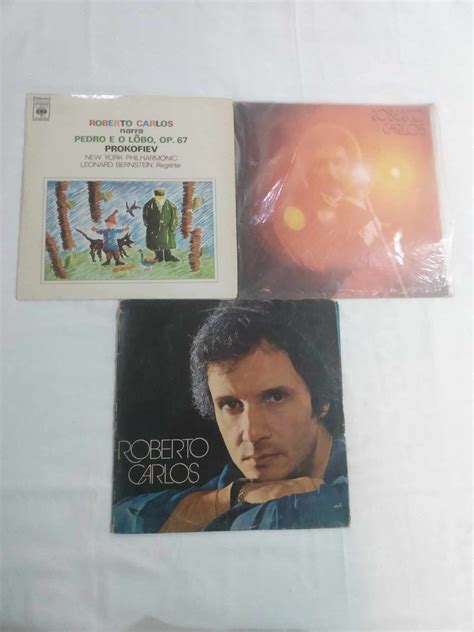 Lp Vinil Roberto Carlos D Cada De Cbs Timo Estado Item De