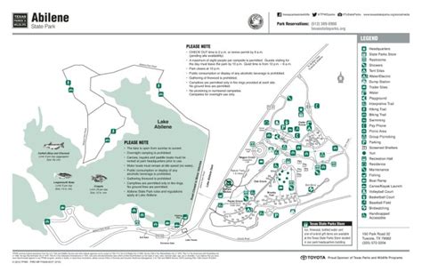 Abilene State Park Map - San Antonio Map