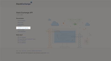 Get Stackexchange Api Key Pair