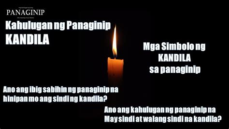 Kahulugan Ng Panaginip Na Kandila Candles Part 1 Ano Ang Ibig