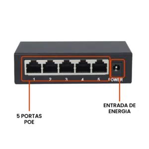 SWITCH DE MESA 5 PORTAS GIGABIT HAIZ HZ 1005G HAIZ