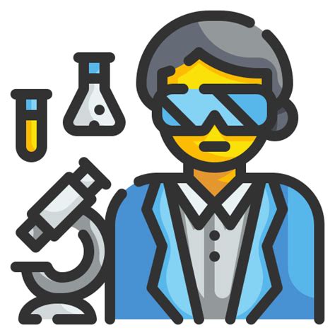 Lab Technician Wanicon Lineal Color Icon