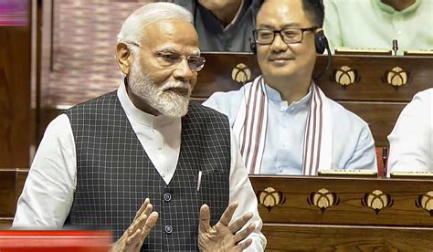 Pm Modi Counters Congress S Jibe In Rajya Sabha Completed