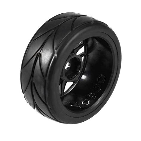 Pcs Rubber Tire Rc Racing Car Tires On Road Wheel Rim Fit For Hsp