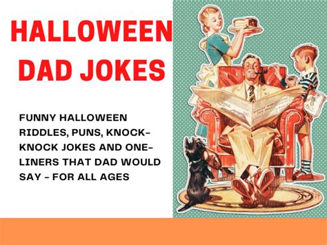 Dad Halloween Jokes - Clean Halloween Dad Jokes for Kids & Adults