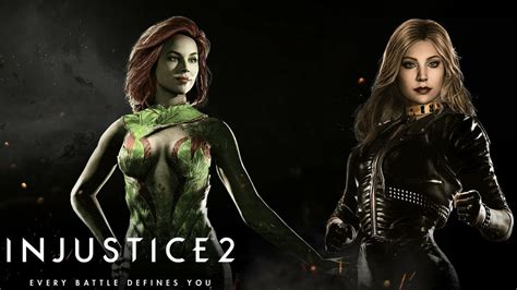 Injustice 2 Ps4 Poison Ivy Online Matches Black Canary With