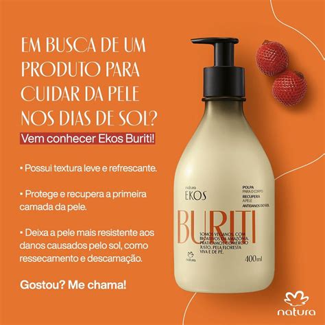 Polpa Creme Hidratante Corporal Buriti Ekos 400ml Natura Shopee Brasil