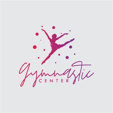 Artistic Rhythmic Gymnastic Center Logo Vector Art At Vecteezy