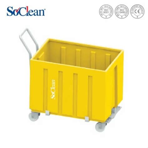 Yellow Plastic Laundry Carts For Hospitals At Rs 28500 In Ahmedabad