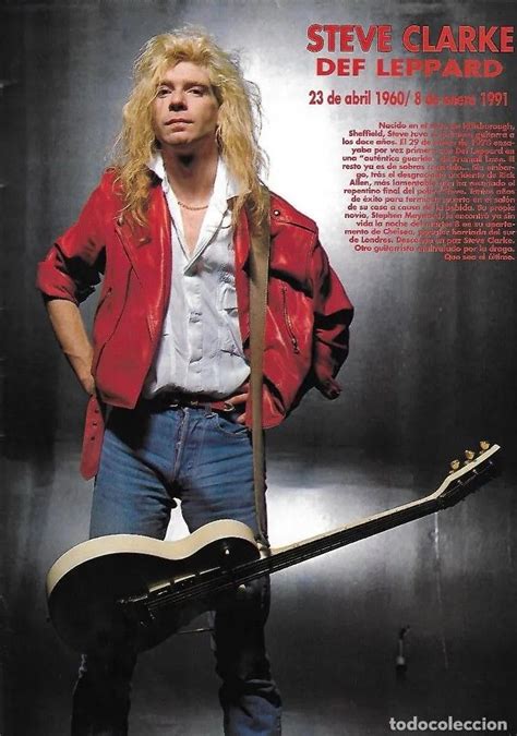 Steve Clark Def Leppard Photo Ross Halfin Guitarras