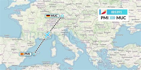 Ib Flight Status Iberia Palma De Mallorca To Munich Ibe