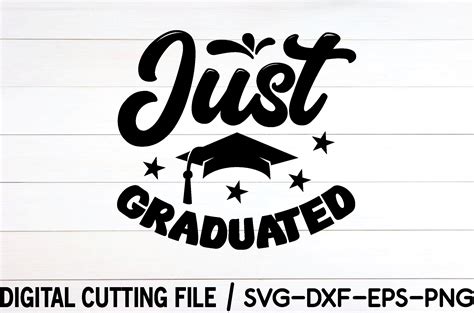 Just Graduated Svg Graphic By Svg Design Shop · Creative Fabrica