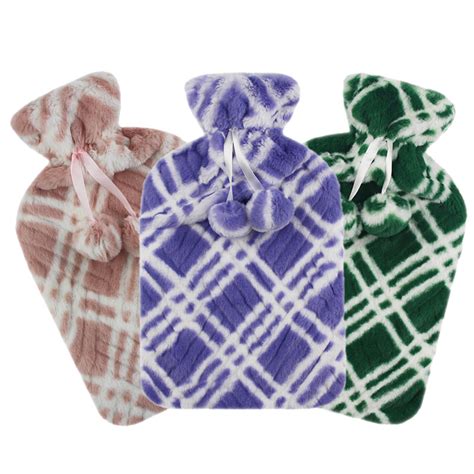 Wholesale Rubber Hot Water Bottle Custom Warmer Heat Pack Hot Cold Therapy Warm Water Bag With