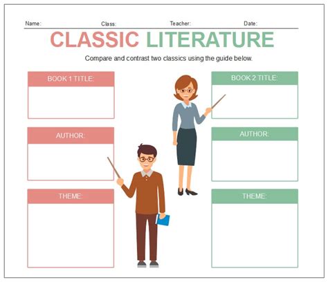 Compare And Contrast Chart Printable