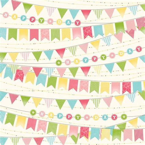 Birthday Girl Scrapbook Paper 12x12 Scrapbook Paper Scrapbook Designs