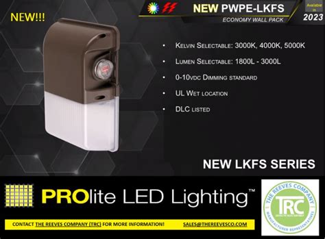 NEW from PROlite LED Lighting!!! – The Reeves Company – Lighting ...