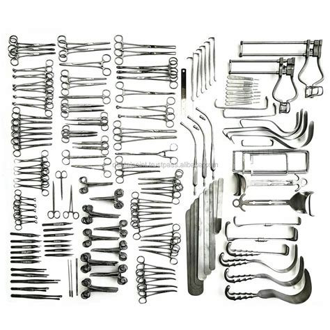 Laparotomy Abdominal Surgery Instruments Set Of 197 High Quality