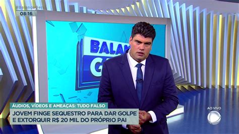 Balanço Geral on Twitter Ao vivo no BalançoGeral confusão em