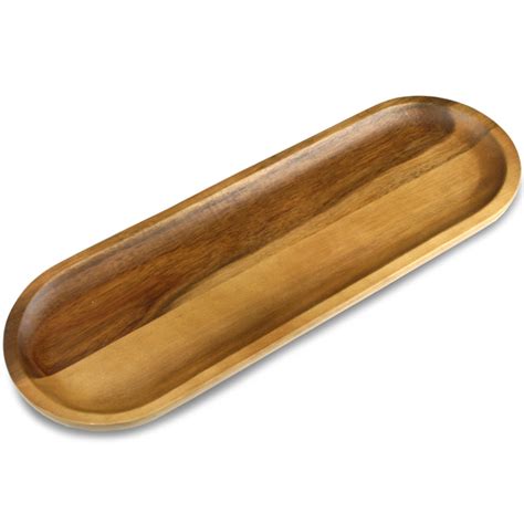 Utopia Acacia Wood Serving Board 17 X 5 5inch 42 X 14cm