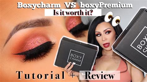 Thanksgiving Makeup With Boxy Charm Vs Boxy Preimum L November