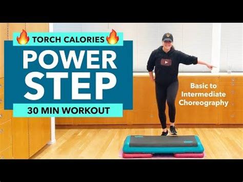 Minute Power Step Aerobics Workout Torch Calories Basic