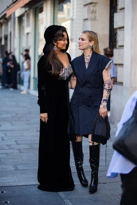 Emily In Paris Stars Ashley Park Camille Razat Reunite In Paris