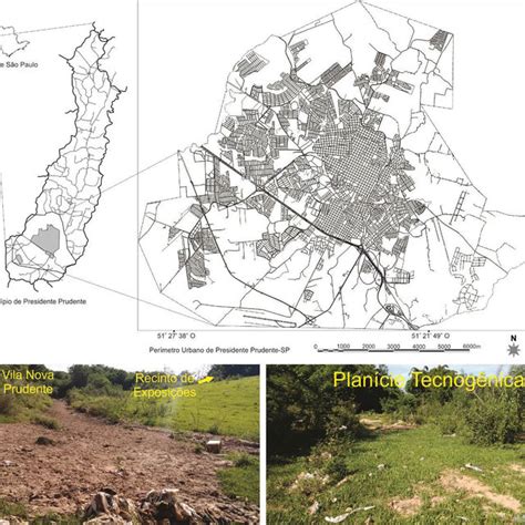 Mapa Geomorfol Gico Da Vila Nova Prudente E Adjac Ncias Fonte