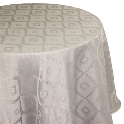 Nappe Ovale X Cm Jacquard Polyester Brunch Taupe Linnea