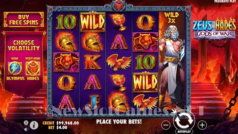 Zeus Vs Hades Gods Of War Pragmatic Play Slot Review Demo Game