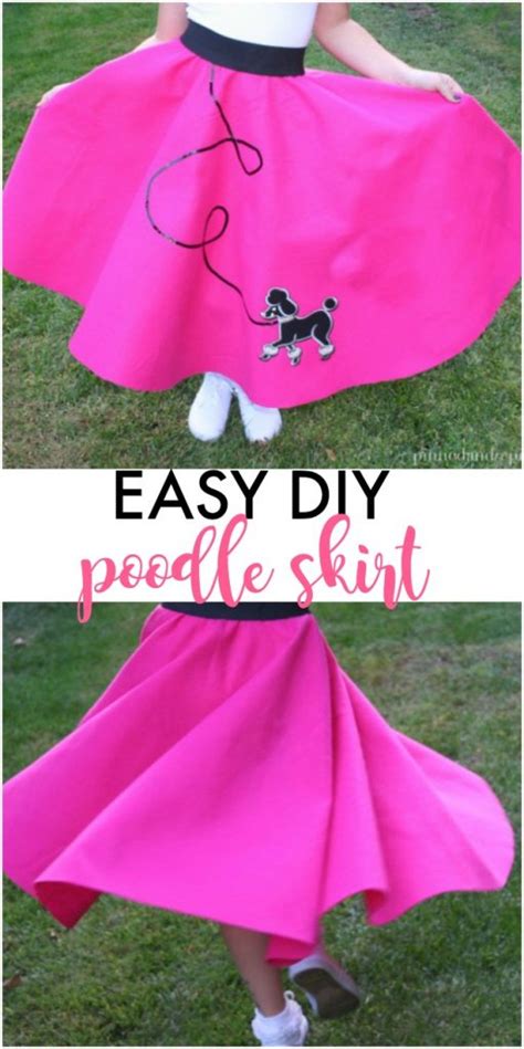 Easy DIY Poodle Skirt