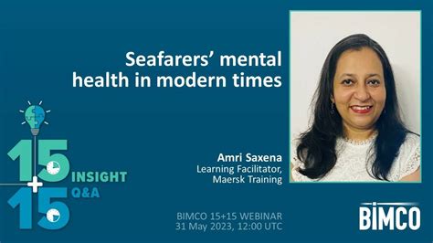 Seafarers’ Mental Health In Modern Times Bimco Video