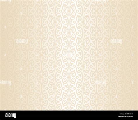 Bright Wedding Beige Luxury Vintage Wallpaper Background Pattern Stock