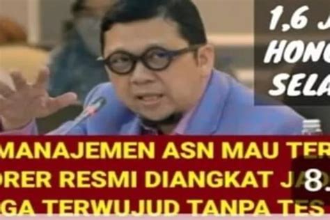 Peraturan Pemerintah PP Manajemen ASN Mau Terbitkan Aturan Terbaru